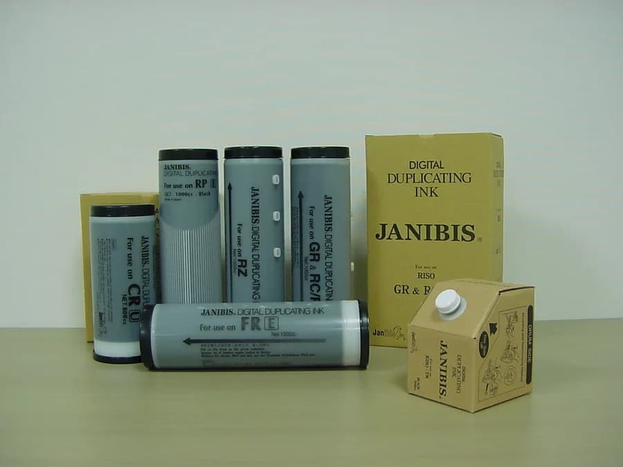 Janibis Duplicator Ink for Riso